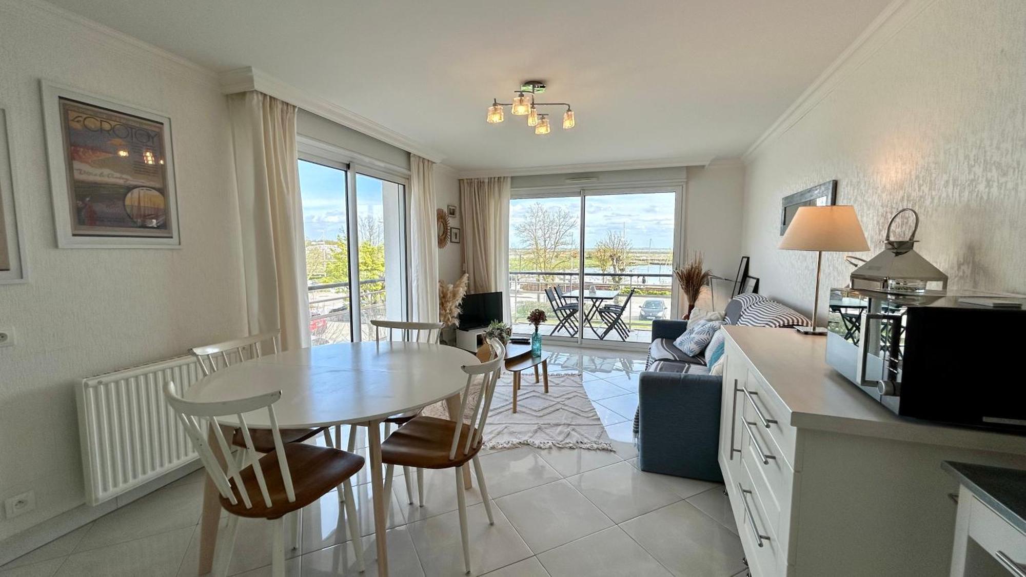 Pointe De Sel, Appartement Face Au Port Du Crotoy Le Crotoy Ngoại thất bức ảnh